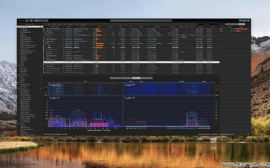 WiFi Explorer Pro Wifi v3.10.5 配置检测工具 Mac版 For Mac 网络工具 文本编辑 英文版