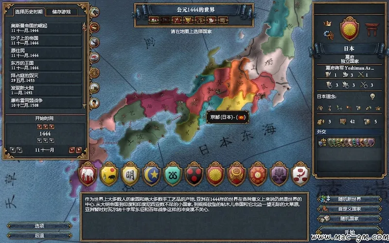 欧陆风云4 v1.15.1 Mac版 For Mac 动作
