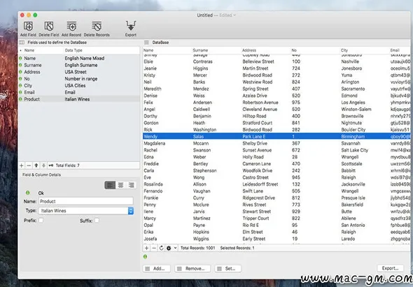 Data Creator v1.9.3 数据生成器 Mac版 For Mac 英文版
