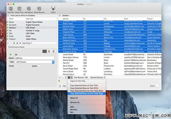 Data Creator v1.9.3 数据生成器 Mac版 For Mac 英文版