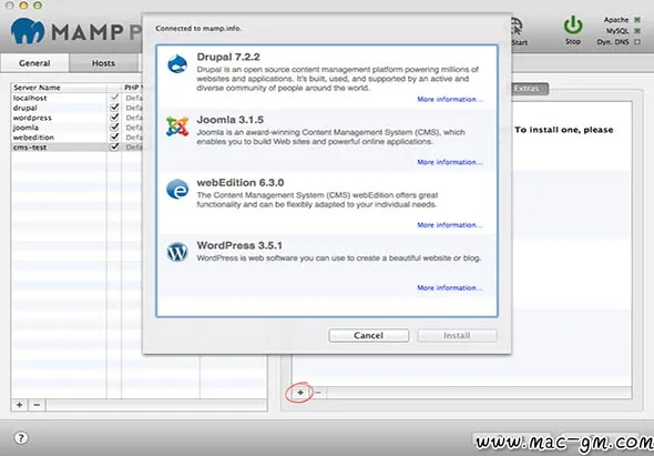MAMP PRO WEB v6.9 服务器套装 Mac版 For Mac 数据库工具 英文版