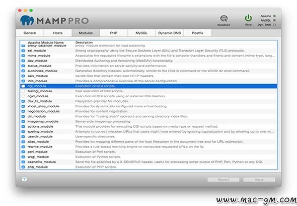 MAMP PRO WEB v6.9 服务器套装 Mac版 For Mac 数据库工具 英文版