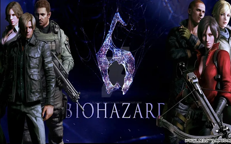 生化危机6 Resident Evil 6 v1.1.0 Mac版 For Mac 生存恐怖动作冒险
