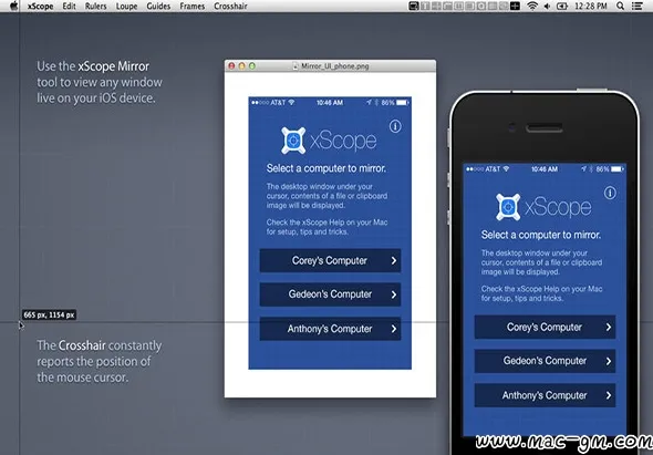 xScope v4.7.2 精确度量工具 Mac版 For Mac 菜单栏工具 英文版