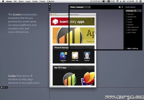 xScope v4.7.2 精确度量工具 Mac版 For Mac 菜单栏工具 英文版