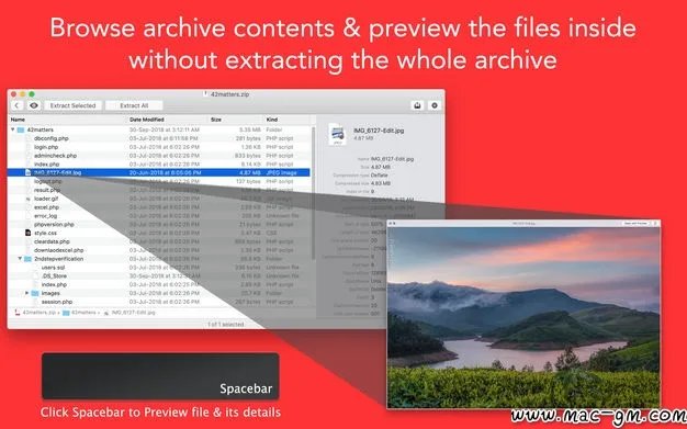 A-Zippr v2.1 压缩解压工具 Mac版 For Mac 中文版