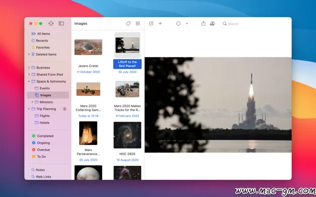 Keep It v2.9.3 笔记应用 Mac版 For Mac 笔记写作 浏览器工具 图像工具 英文版