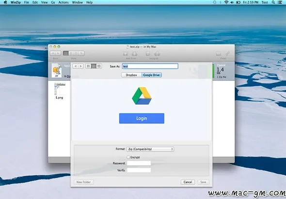 WinZip v12.0.7282 压缩解压软件 Mac版 For Mac 安全工具 英文版