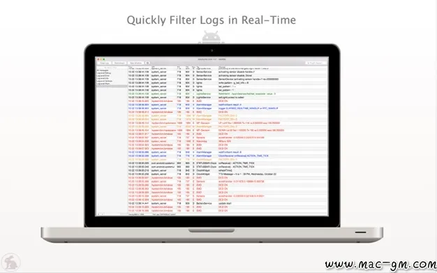 LogRabbit logcat v1.8.0 查看器 Mac版 For Mac 文本编辑 英文版