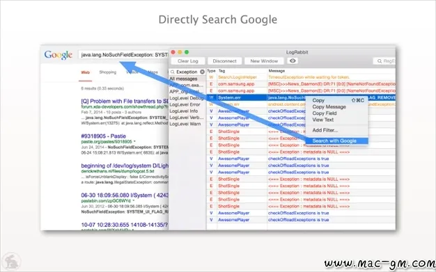 LogRabbit logcat v1.8.0 查看器 Mac版 For Mac 文本编辑 英文版