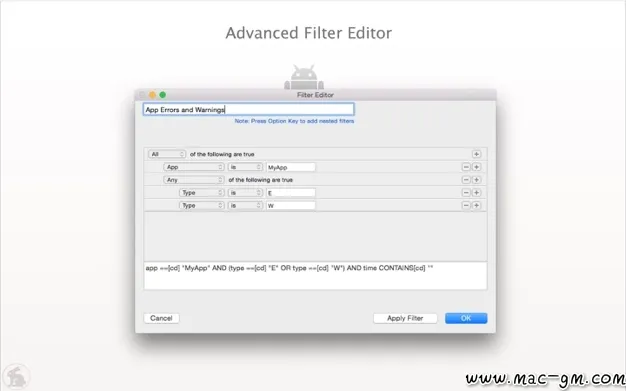 LogRabbit logcat v1.8.0 查看器 Mac版 For Mac 文本编辑 英文版