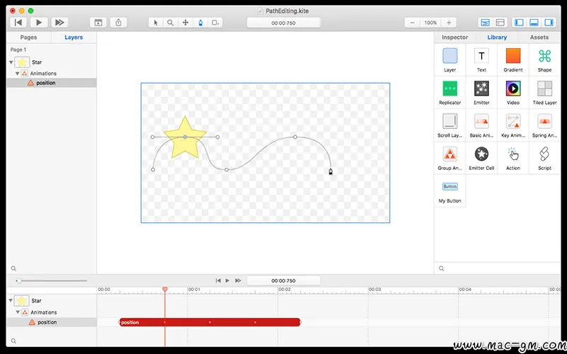 Kite Compositor v2.1.2 可交互原型设计软件 Mac版 For Mac 系统优化 智能自动化 英文版