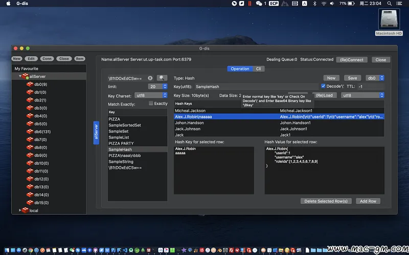 G-dis Redis v7.0.2 客户端 Mac版 For Mac 中文版