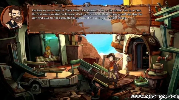 德波尼亚:完整旅程 Deponia: The Complete Journey v3.3.0156 Mac版 For Mac 冒险 英文版