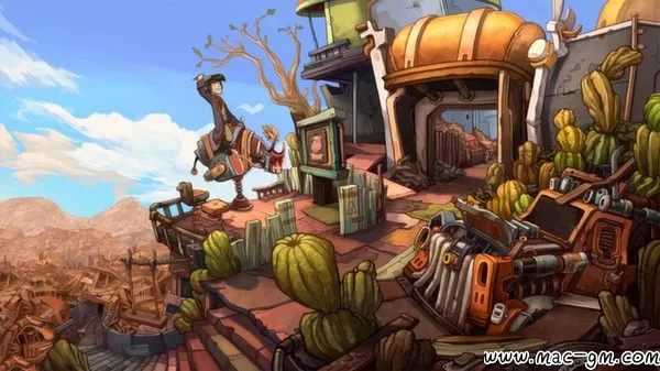 德波尼亚:完整旅程 Deponia: The Complete Journey v3.3.0156 Mac版 For Mac 冒险 英文版
