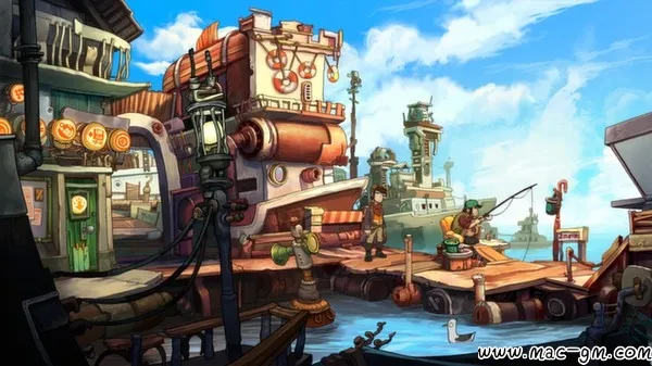 德波尼亚:完整旅程 Deponia: The Complete Journey v3.3.0156 Mac版 For Mac 冒险 英文版