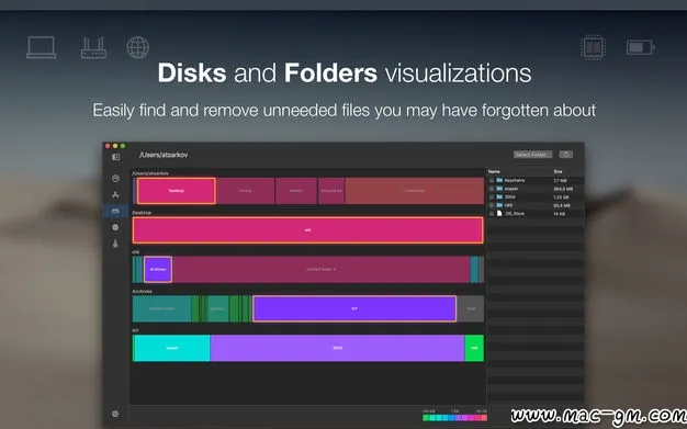 iStatistica Pro v7.1.3 系统监控软件 Mac版 For Mac 网络工具 文件管理 英文版