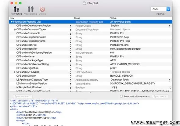 PlistEdit Pro plist v1.10.0 文本编辑器 Mac版 For Mac 浏览器工具 英文版