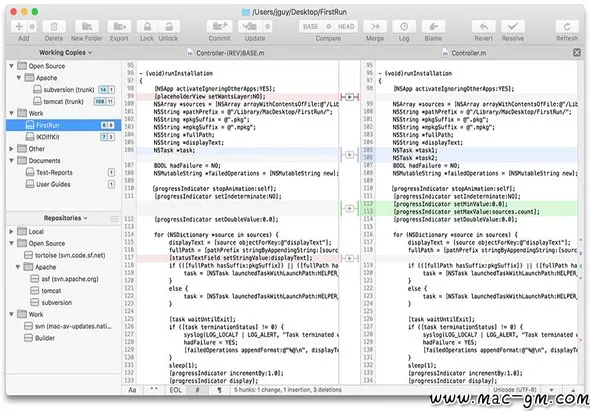 Xversion v1.3.8 版本管理器 Mac版 For Mac 英文版