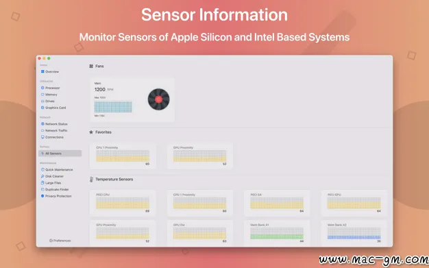 System Toolkit v6.3.1 系统维护套件 Mac版 For Mac 系统优化 网络工具 菜单栏工具 英文版