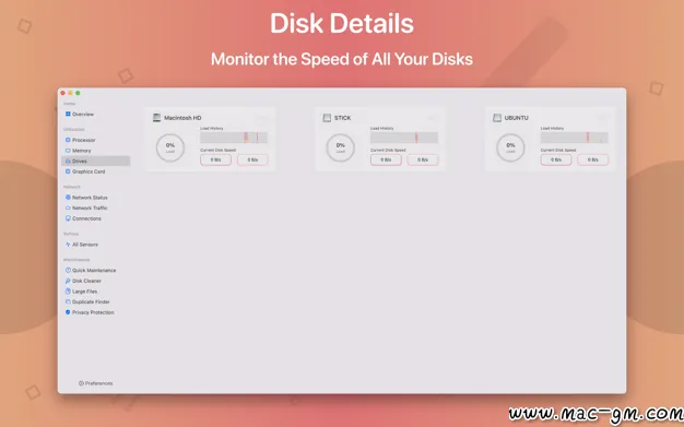 System Toolkit v6.3.1 系统维护套件 Mac版 For Mac 系统优化 网络工具 菜单栏工具 英文版