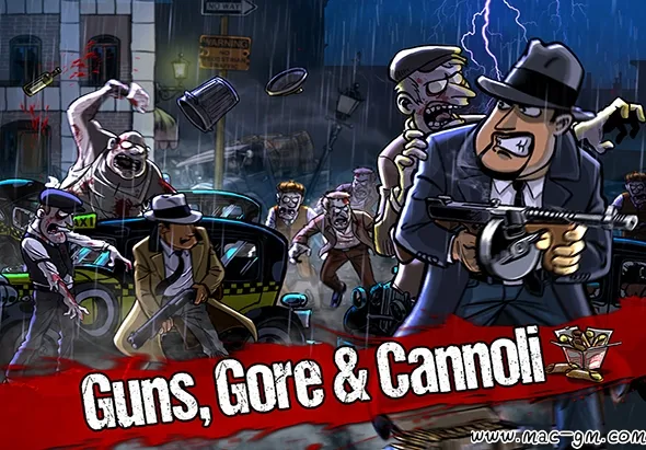 枪,血,意大利黑手党 Guns, Gore and Cannoli Mac版 For Mac 动作 英文版