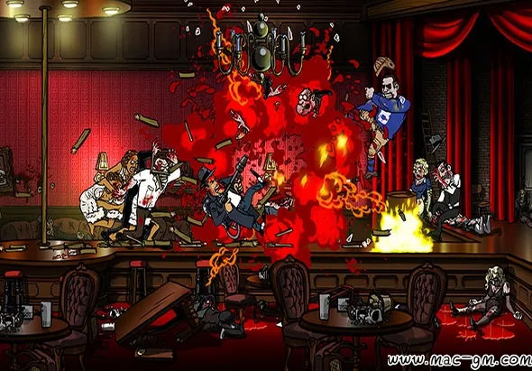枪,血,意大利黑手党 Guns, Gore and Cannoli Mac版 For Mac 动作 英文版