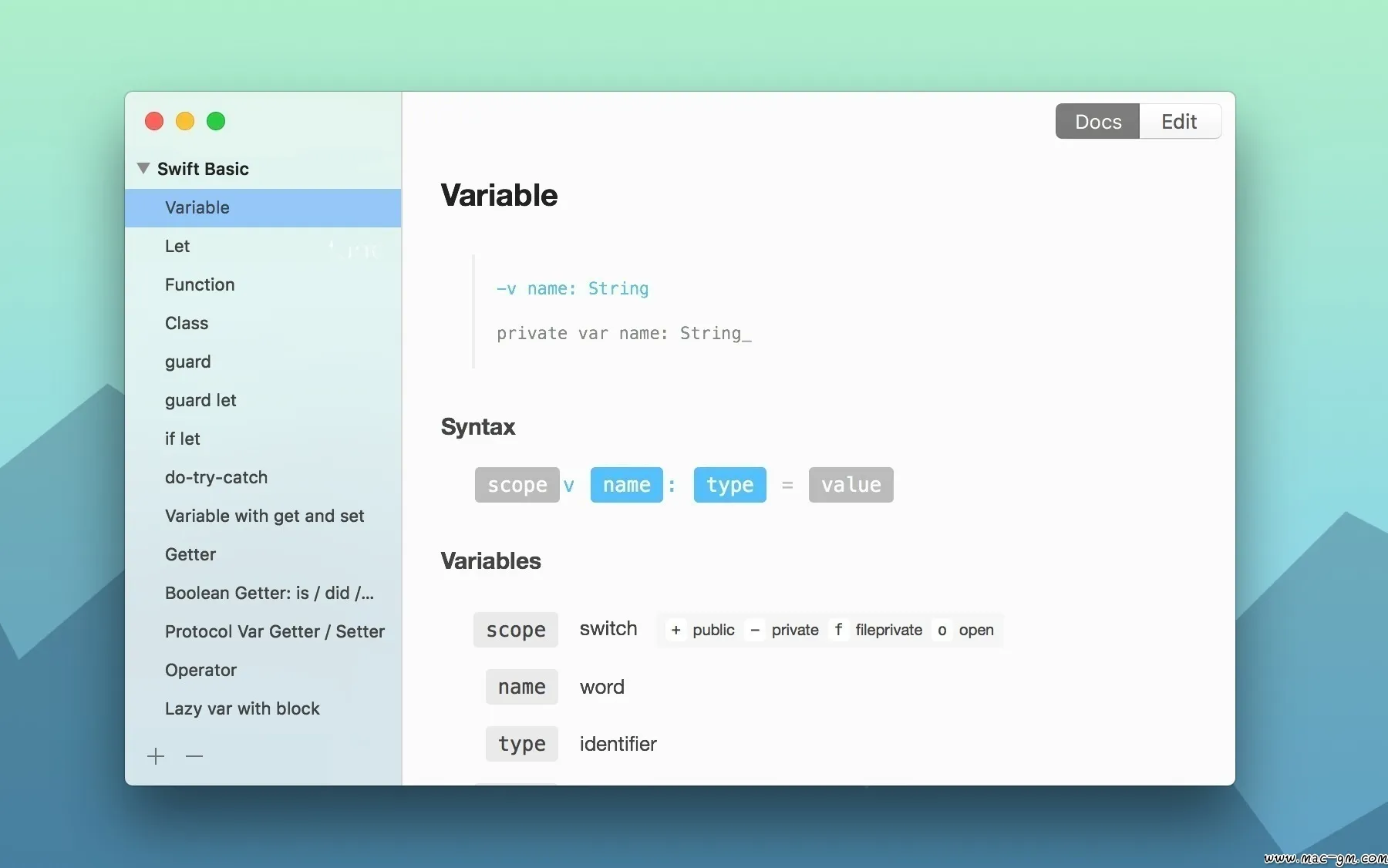 TeaCode v1.1 代码编辑器 Mac版 For Mac 文本编辑 浏览器工具 效率工具 英文版