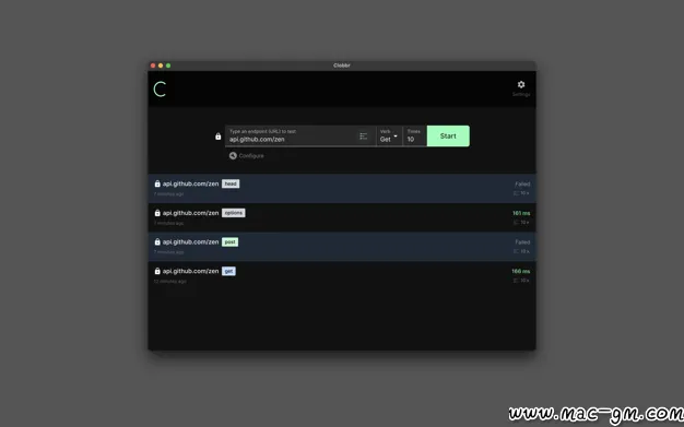 Clobbr API v1.5.1 端点性能测试 Mac版 For Mac 英文版