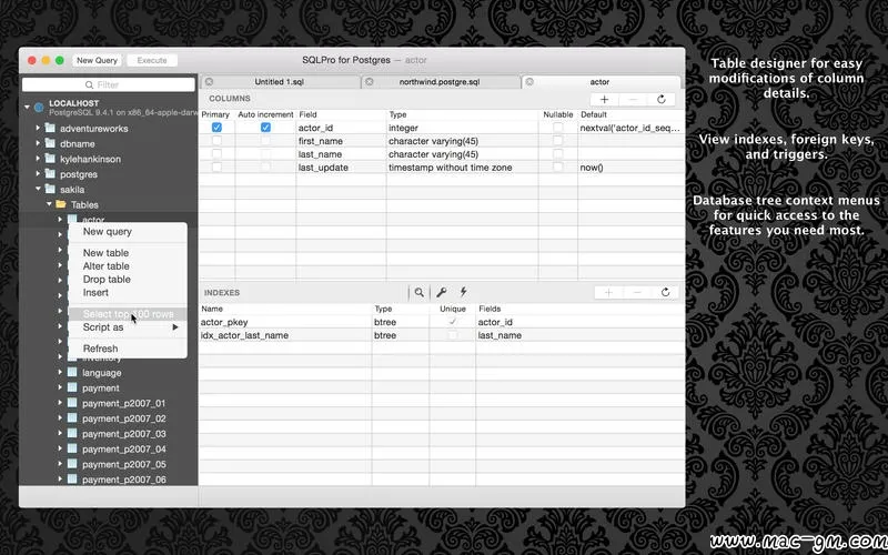SQLPro for Postgres PostgresSQL v2022.70 数据库客户端 Mac版 For Mac 数据库工具 英文版