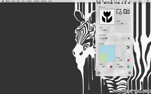 Aspect Ratio Calculator v1.4.1 纵横比计算器 Mac版 For Mac 图像工具 英文版