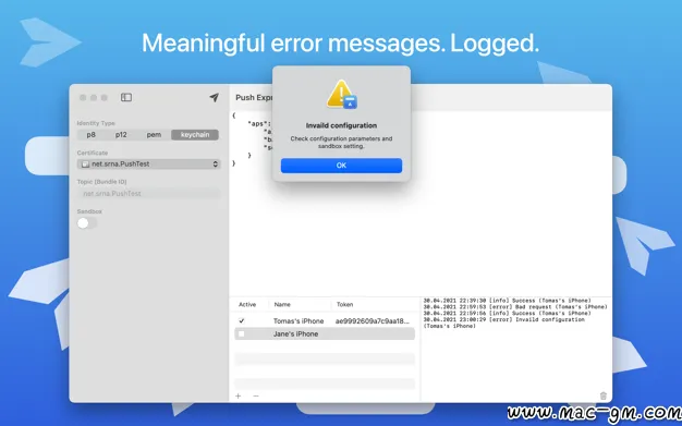 Push Express v1.2 密钥管理器 Mac版 For Mac 智能自动化 英文版