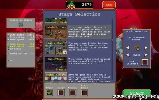 吸血鬼幸存者 Vampire Survivors v1.16.107 Mac版 For Mac 幸存者动作 中文版