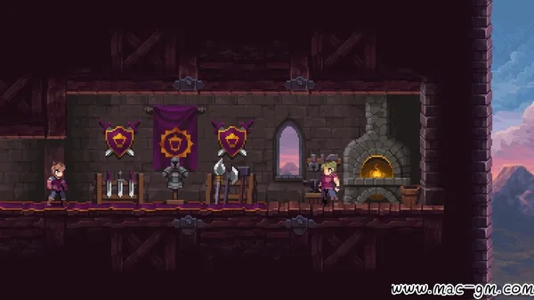 深渊矿坑 Chasm v1.112 Mac版 For Mac 奇幻地牢冒险 平台跳跃 英文版