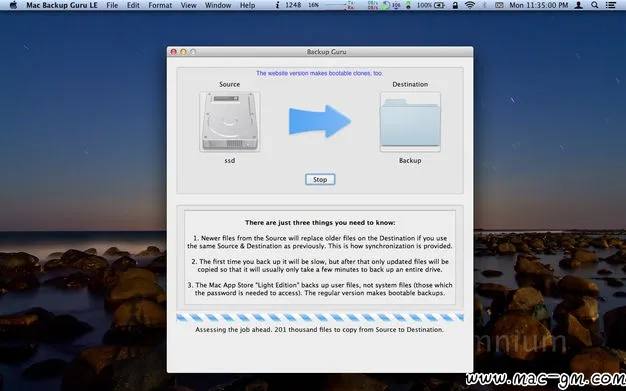 Mac Backup Guru v6.9.1 系统备份工具 Mac版 For Mac 备份同步 文件管理 英文版