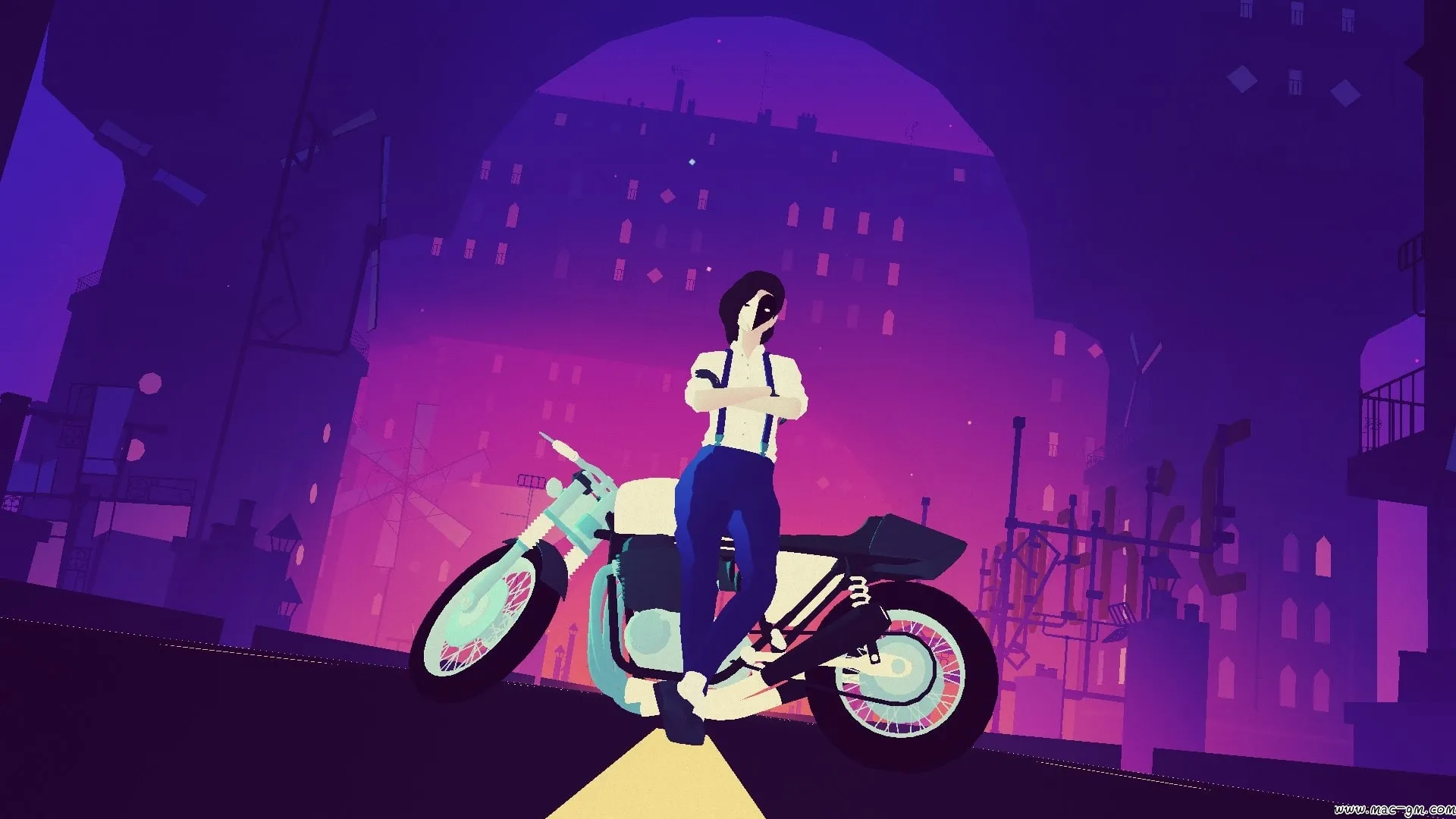 再见狂野之心 Sayonara Wild Hearts v1.0.2 Mac版 For Mac 街机动作 即时战略 中文版