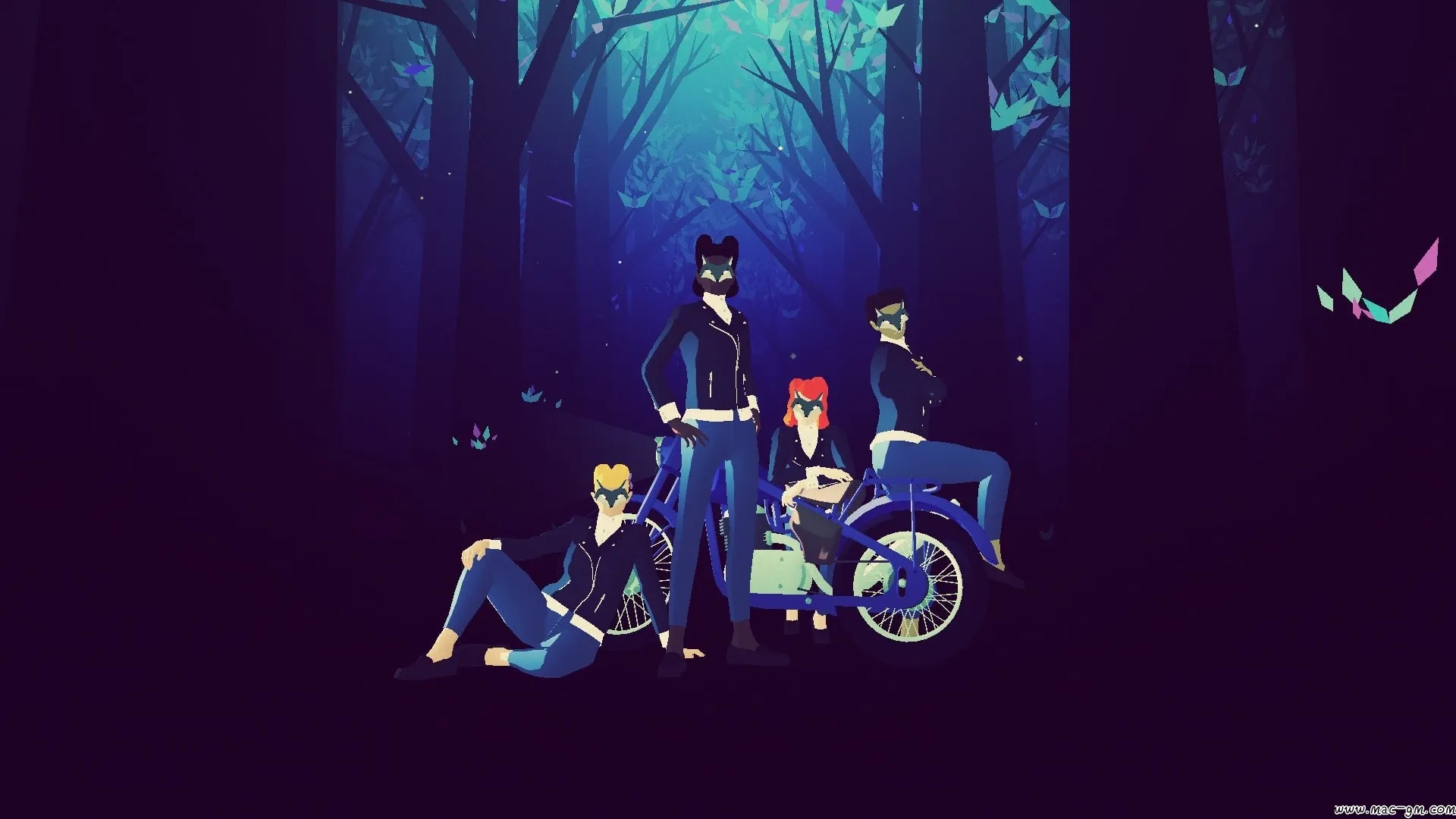 再见狂野之心 Sayonara Wild Hearts v1.0.2 Mac版 For Mac 街机动作 即时战略 中文版