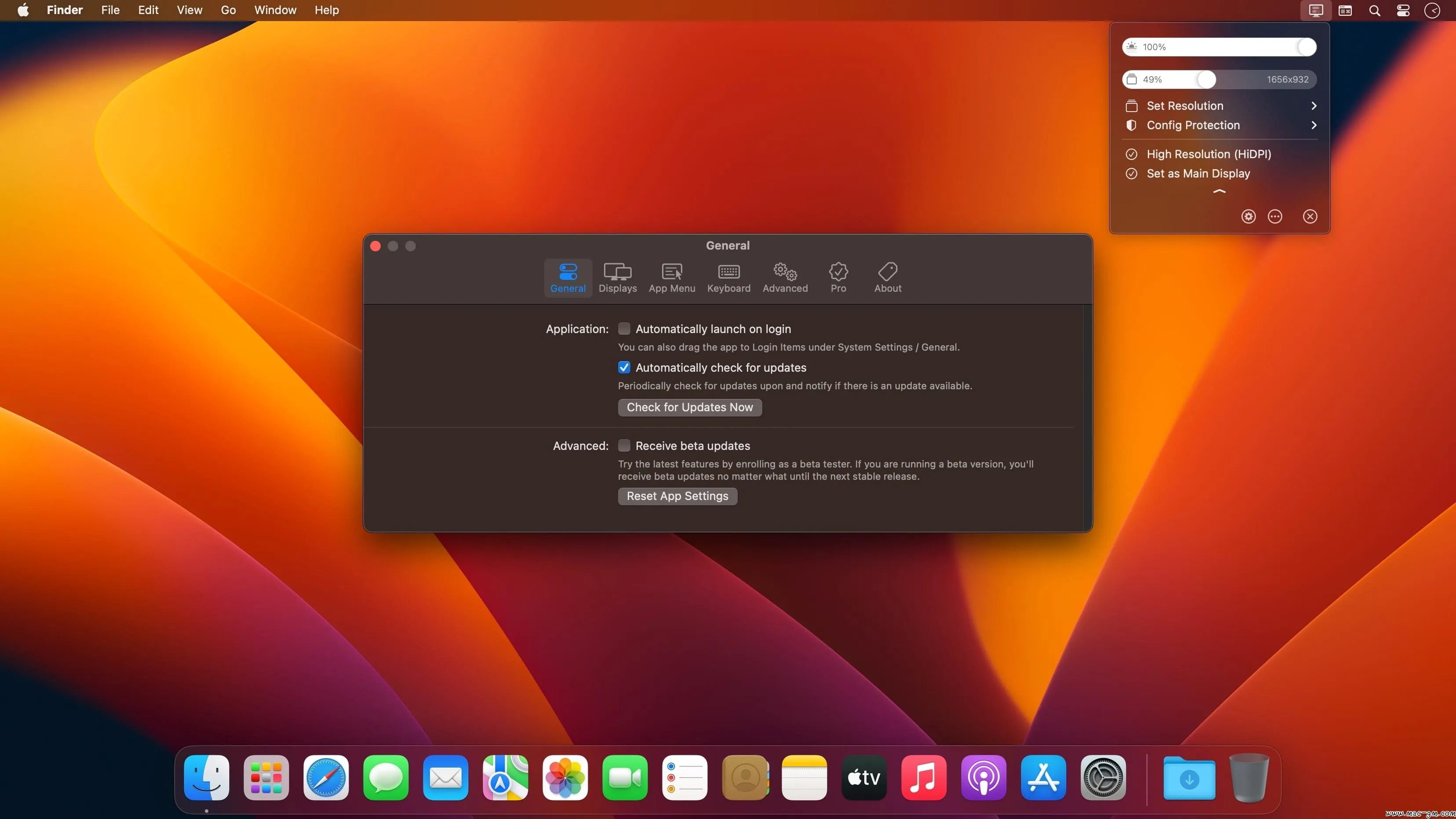 BetterDisplay Pro v5.0.6 显示器增强设置工具 Mac版 For Mac 中文版