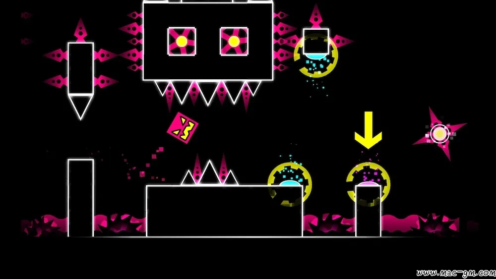 几何冲刺 Geometry Dash v2.2081 Mac版 For Mac 平台跳跃 音乐节奏 英文版