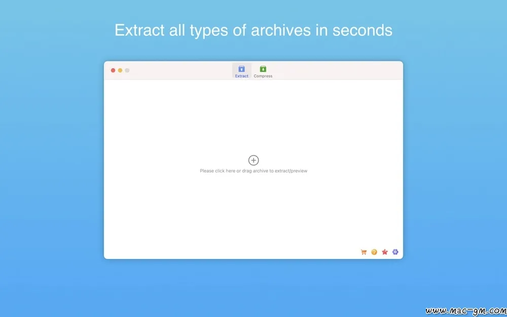 iFastZip v9.0 压缩解压工具 Mac版 For Mac 中文版