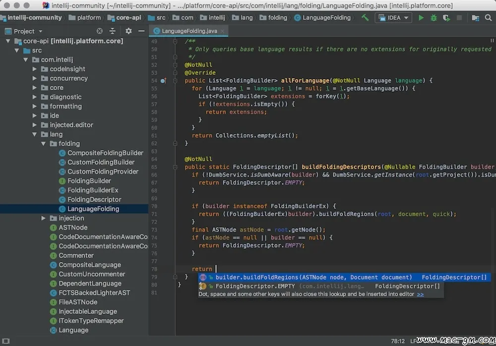 JetBrains IntelliJ IDEA v2026.2.3 智能Java IDE开发工具集 Mac版 For Mac 文本编辑 中文版