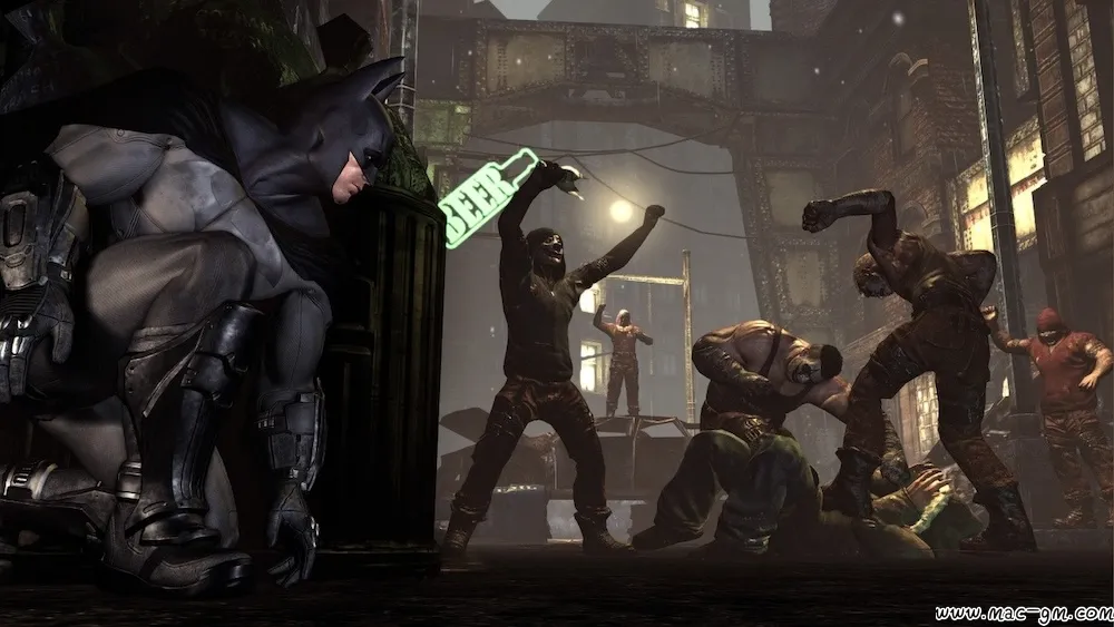 蝙蝠侠:阿卡姆之城 年度版 Batman: Arkham City Game of the Year Edition v1.2.1 Mac版 For Mac 中
