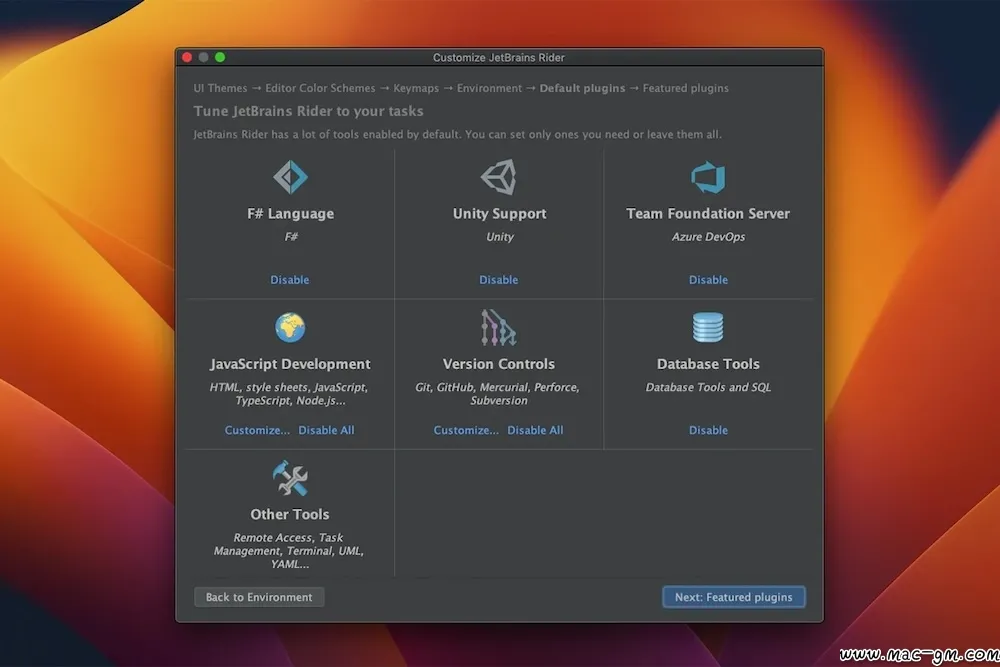JetBrains Rider v2026.2.3.1 .net开发工具 Rider Mac版 For Mac 智能自动化 中文版