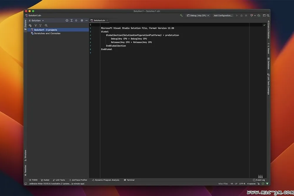 JetBrains Rider v2026.2.3.1 .net开发工具 Rider Mac版 For Mac 智能自动化 中文版