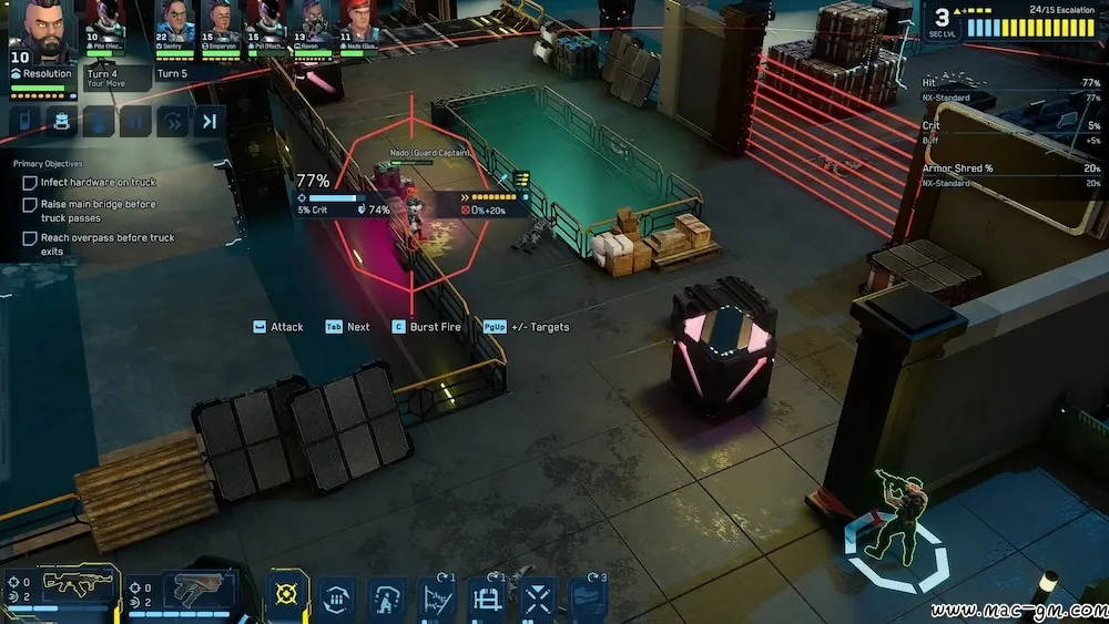 网络骑士:闪点 Cyber Knights: Flashpoint v2.7.73 Mac版 For Mac 战术模拟 回合制 策略 英文版