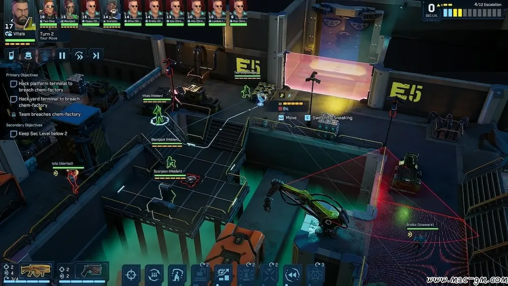 网络骑士:闪点 Cyber Knights: Flashpoint v2.7.73 Mac版 For Mac 战术模拟 回合制 策略 英文版