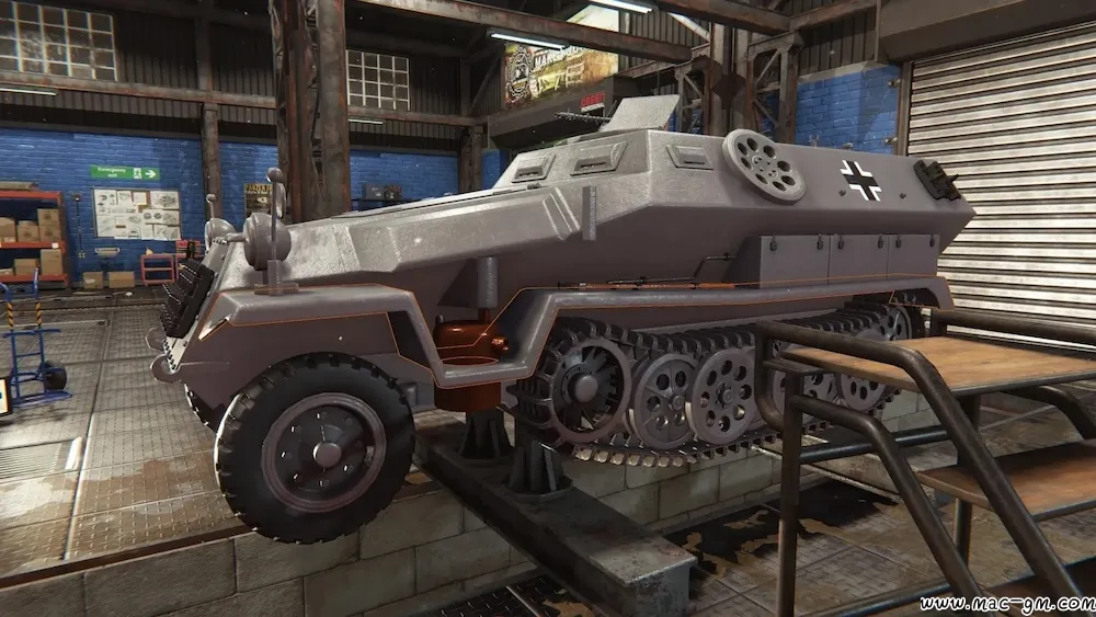 坦克维修模拟器 Tank Mechanic Simulator v1.6.3 Mac版 For Mac 动作 中文版