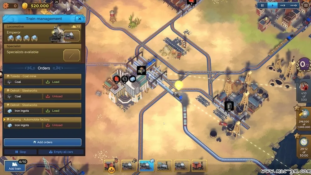 火车山谷世界 Train Valley World v21.10.2024 Mac版 For Mac 建造 中文版