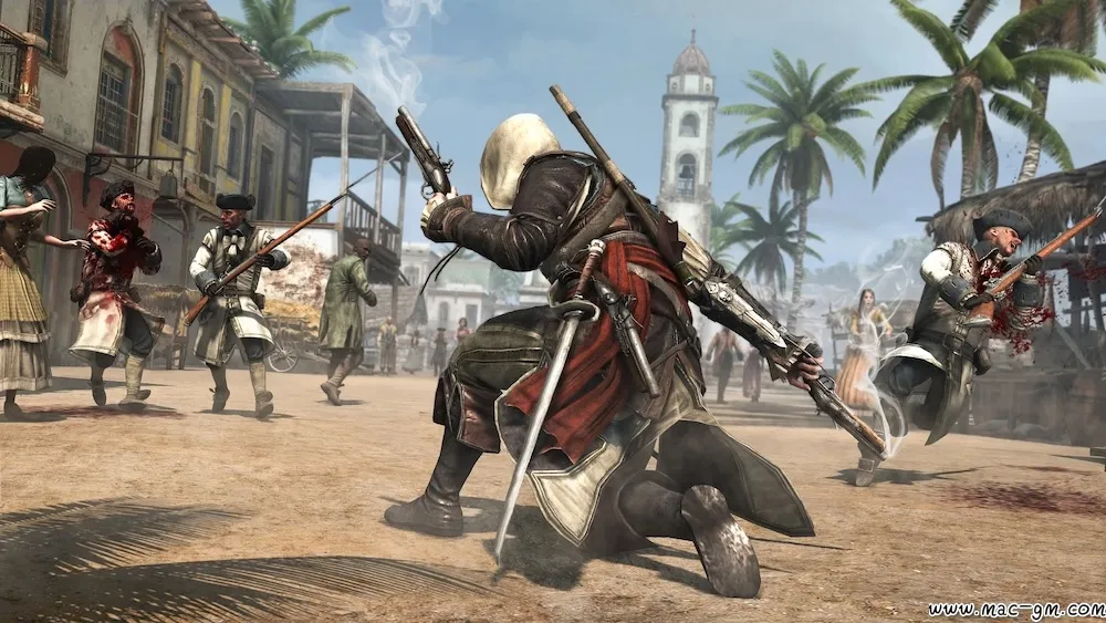 刺客信条4:黑旗 Assassin’s Creed IV Black Flag v1.08 Mac版 For Mac 动作