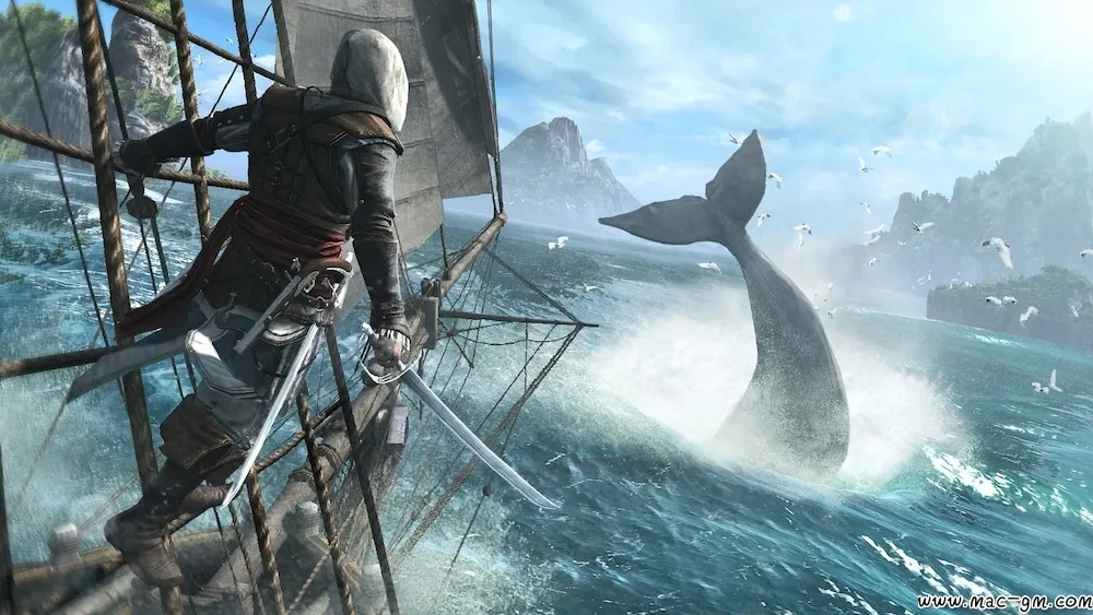 刺客信条4:黑旗 Assassin’s Creed IV Black Flag v1.08 Mac版 For Mac 动作